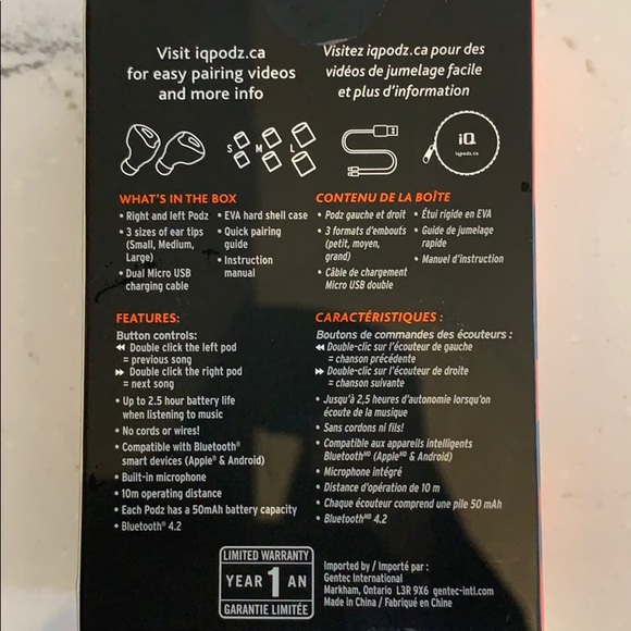 Set: Wireless headphones and Rapid in car charger - Picture 3 of 6